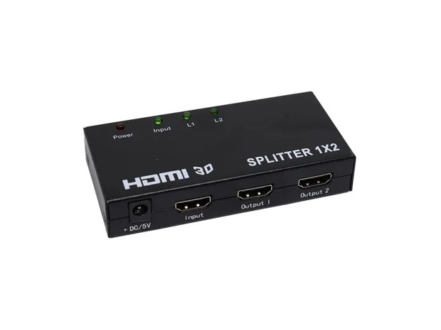 &+ SELECTOR SWITCH HDMI 1080P 2 PUERTOS SM-F7844